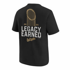 Los Angeles Dodgers Youth 2026 Gold Collection Legacy Earned T-Shirt - Black | Nike