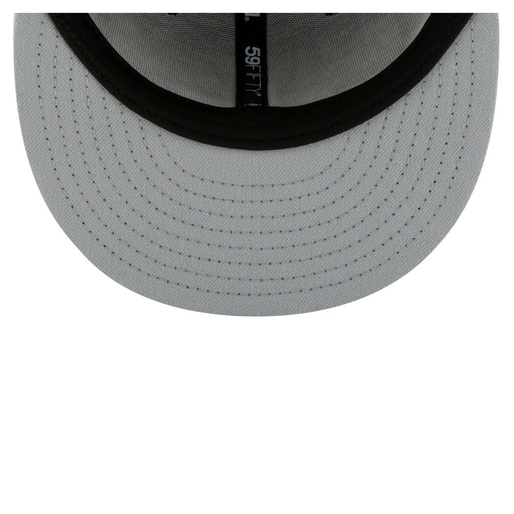 Los Angeles Dodgers 2024/25 Back-to-Back Champions Diamond Side Patch 59FIFTY Fitted Hat - Black | New Era