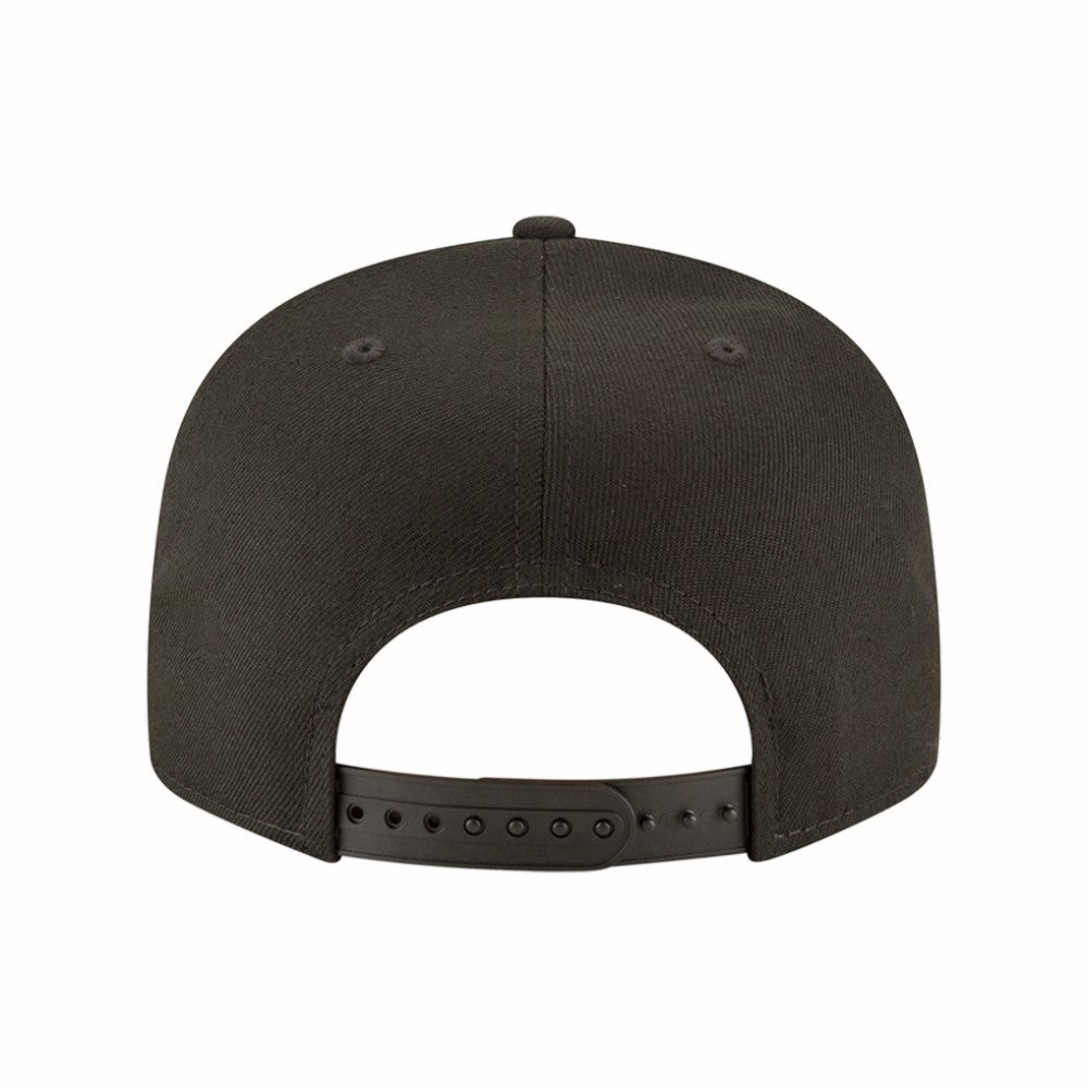 Los Angeles Dodgers 2024/25 Back-to-Back Champions Circle Side Patch 9FIFTY Snapback Hat - Black | New Era