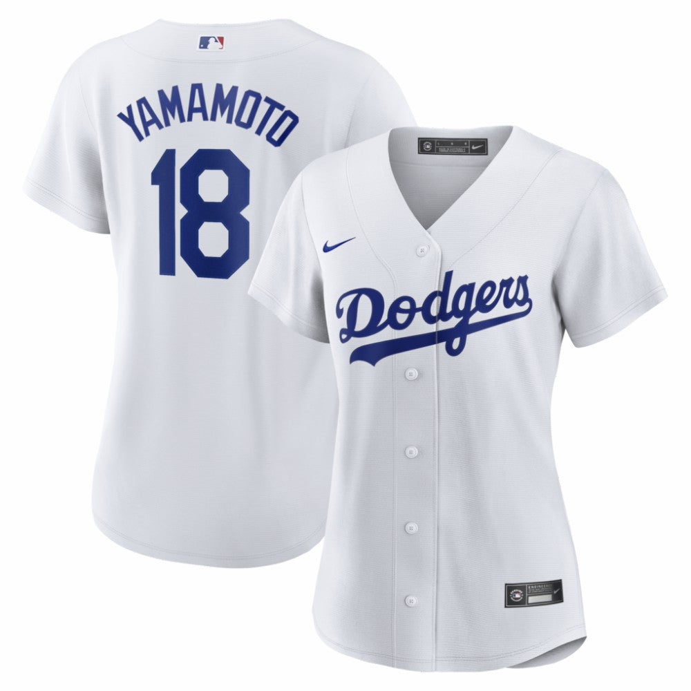 Yoshinobu Yamamoto Los Angeles Dodgers Women's Replica Jersey - White | Nike