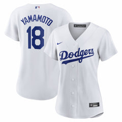 Yoshinobu Yamamoto Los Angeles Dodgers Women's Replica Jersey - White | Nike