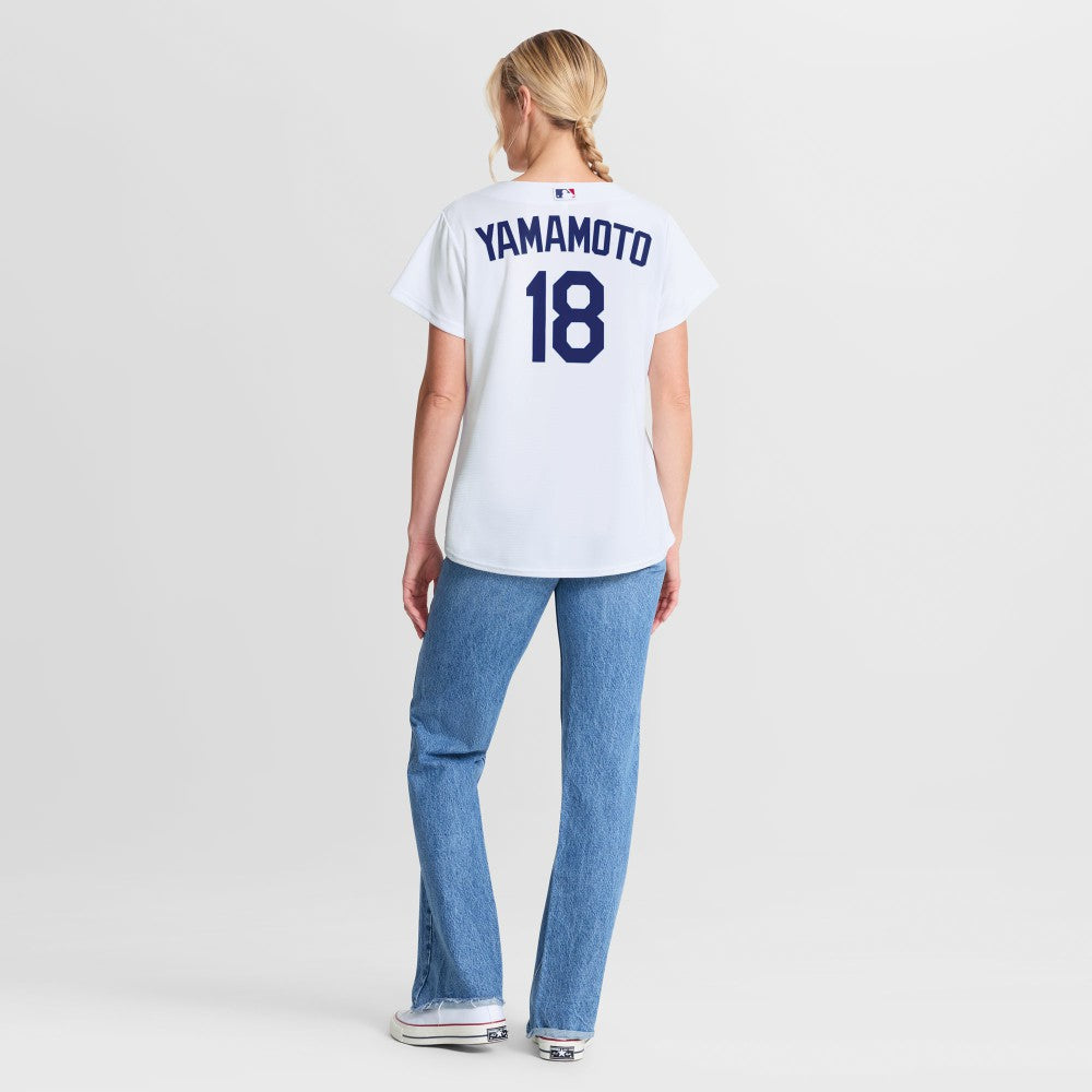 Yoshinobu Yamamoto Los Angeles Dodgers Women's Replica Jersey - White | Nike