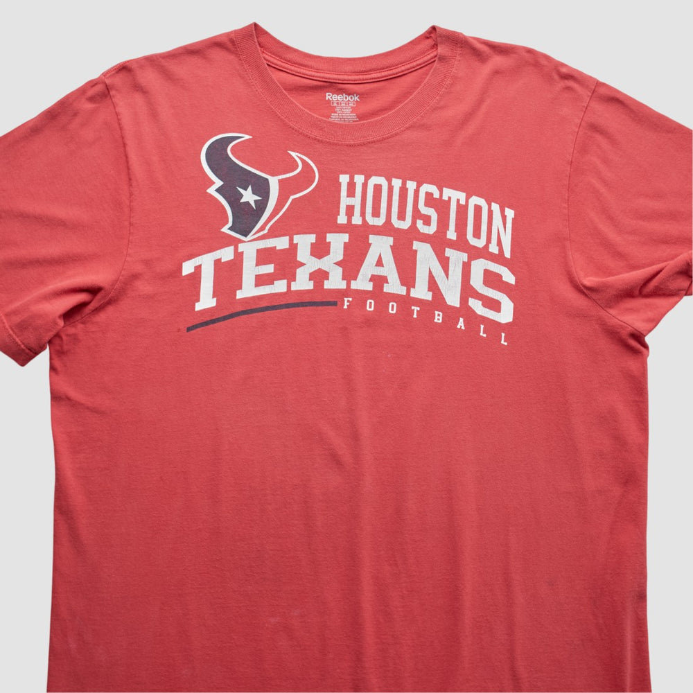 Houston Texans Reebok 2000s T-shirt - Red Vintage online