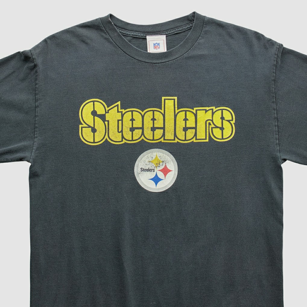 Pittsburgh Steelers NFL 2000s Long Sleeve T-shirt - Black Vintage online