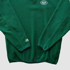 New York Jets Majestic 2000s 1/4 Zip Sweatshirt - Green Vintage sale