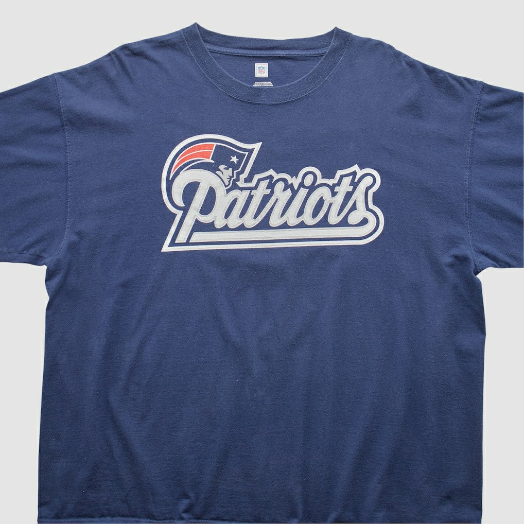 New England Patriots NFL 2010s T-shirt - Navy Vintage online