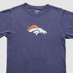 Denver Broncos Reebok 2000s T-shirt - Navy Vintage sale