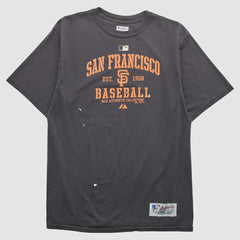 San Francisco Giants 2010 T-shirt - Charcoal Vintage
