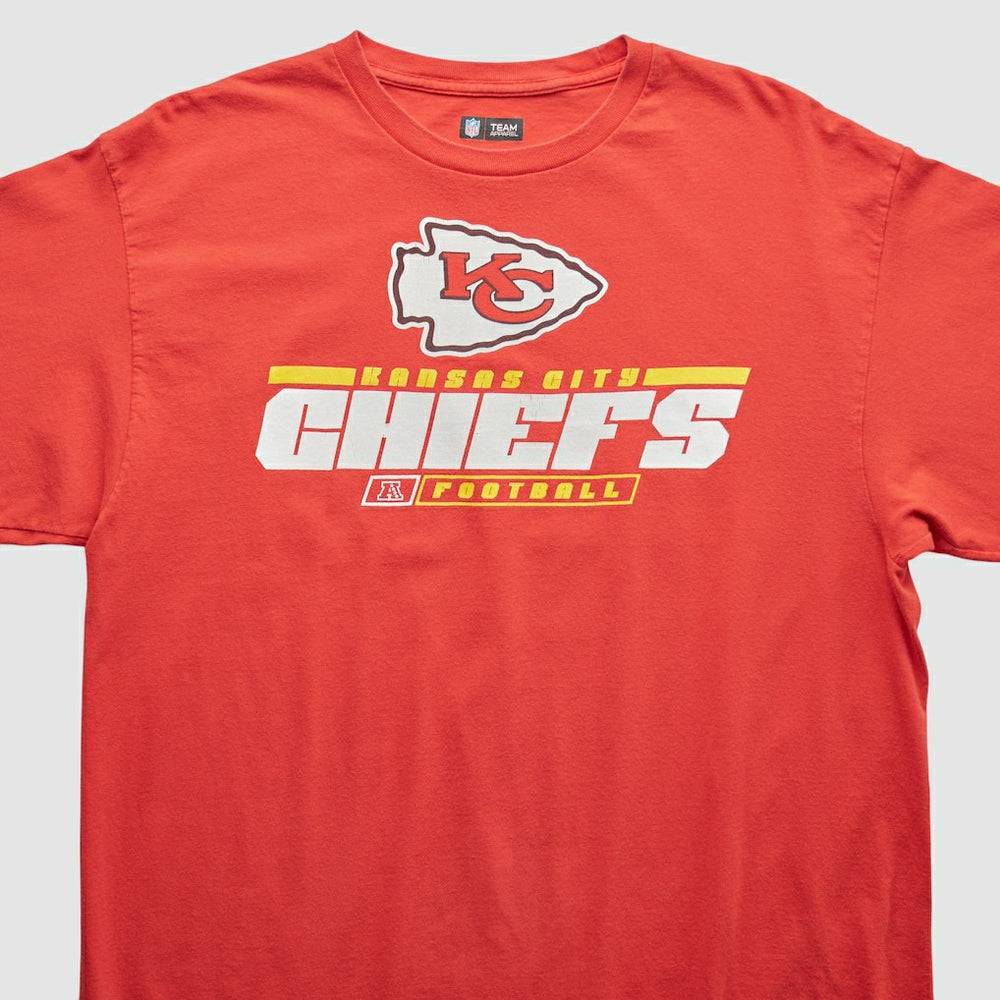 Kansas City Chiefs NFL 2010s Long Sleeve T-shirt - Red Vintage sale