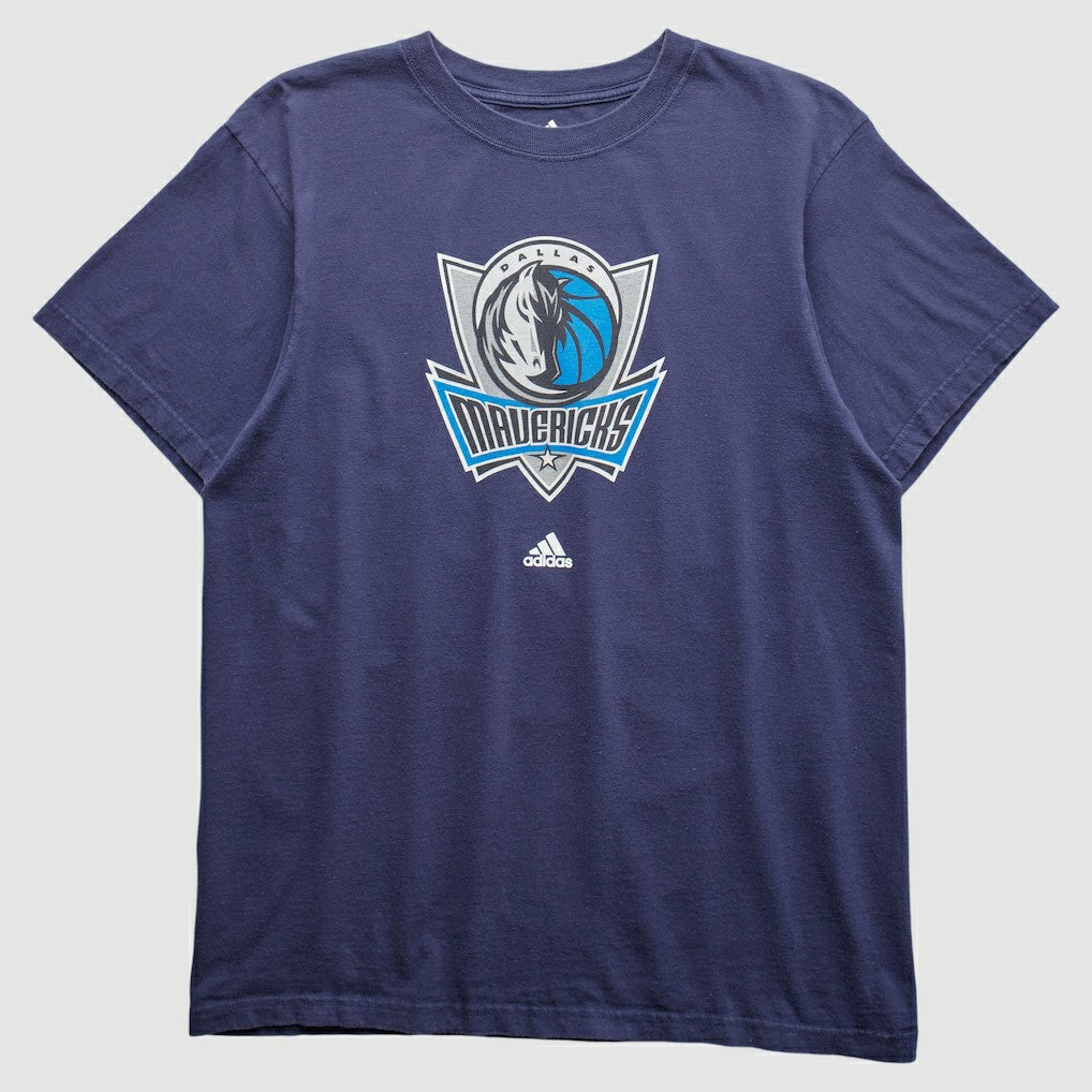 Dallas Mavericks 2000s T-shirt sale - Navy Vintage | Adidas cheap