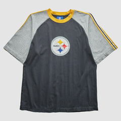 Pittsburgh Steelers 2000s T-shirt - Charcoal Vintage discount