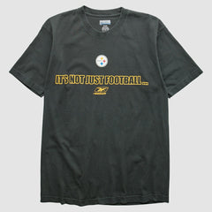 Pittsburgh Steelers Reebok 2000s T-shirt - Black Vintage online