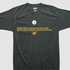 Pittsburgh Steelers Reebok 2000s T-shirt - Black Vintage online