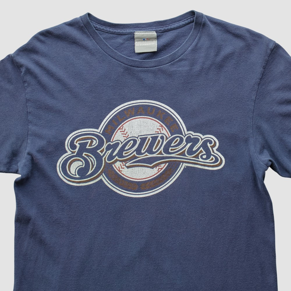 Milwaukee Brewers MLB 2000s T-shirt - Navy Vintage