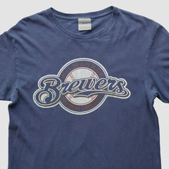 Milwaukee Brewers MLB 2000s T-shirt - Navy Vintage
