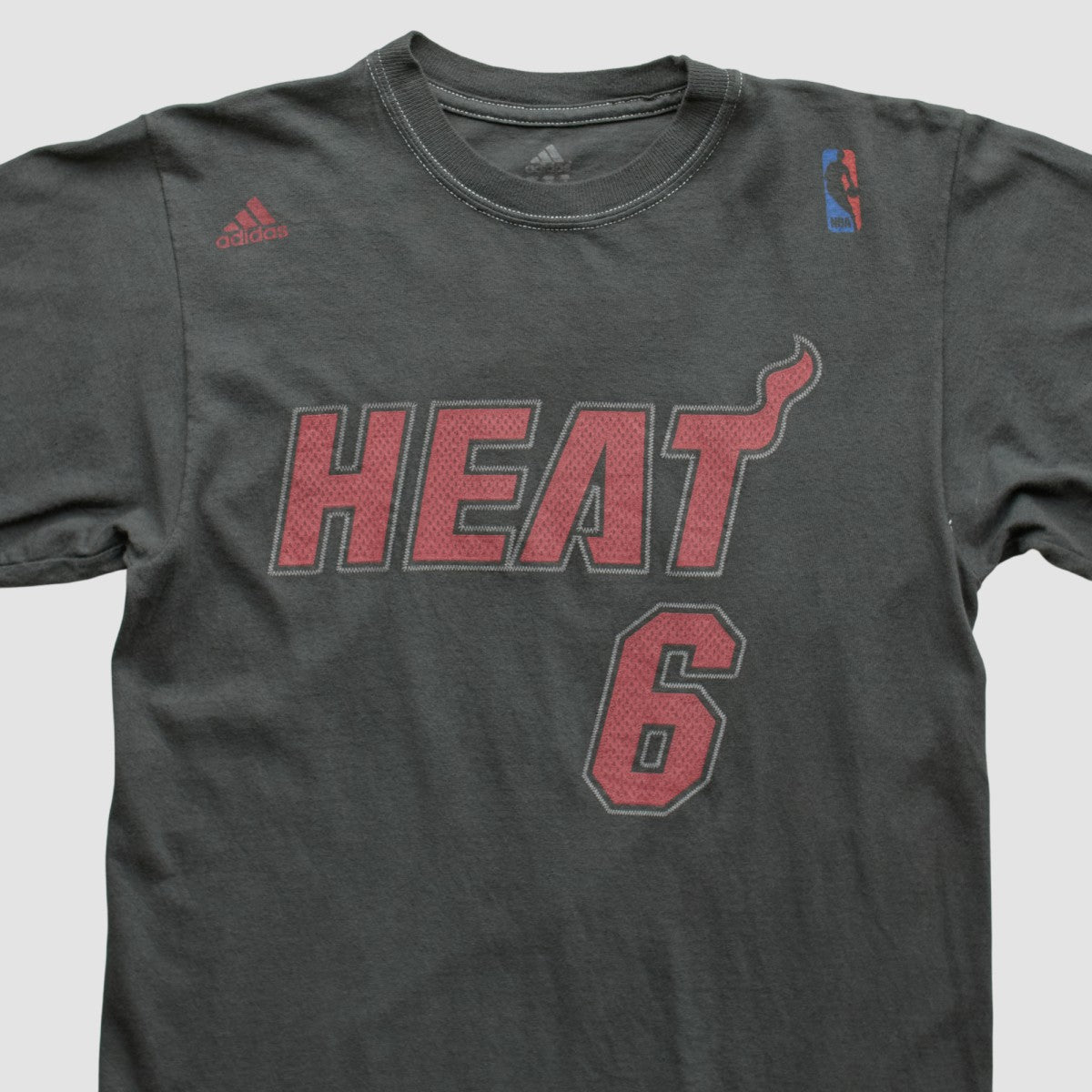 Miami Heat 2010s T-shirt - Charcoal Vintage | Adidas outlet