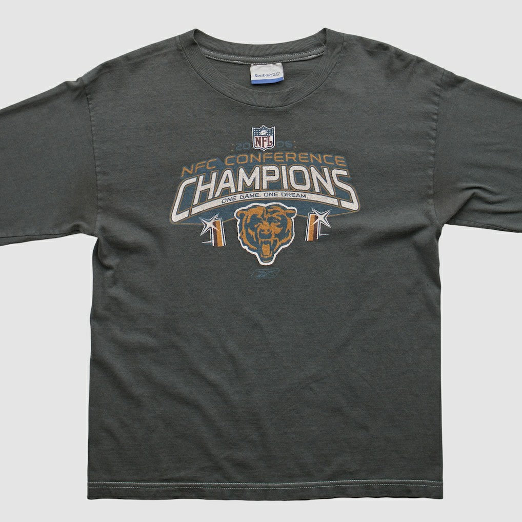 Chicago Bears Reebok 2000s Long Sleeve T-shirt - Charcoal Vintage outlet