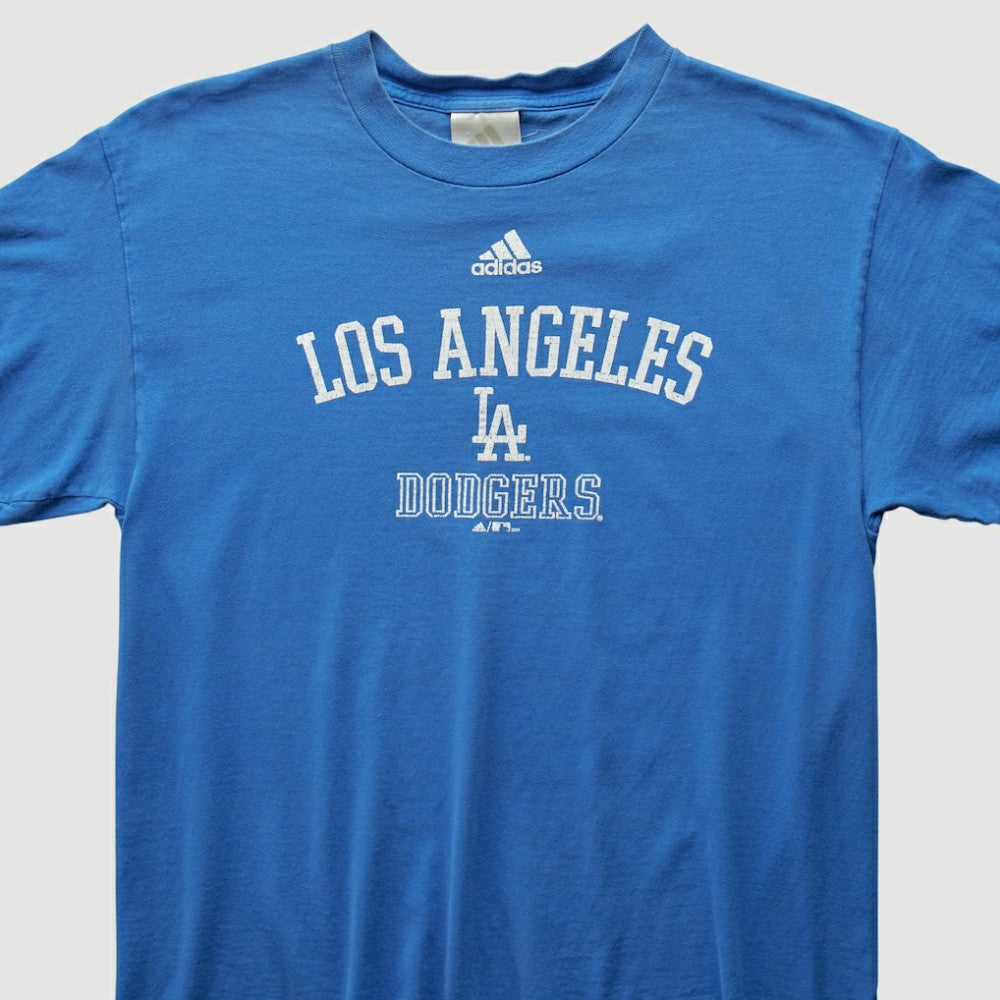 Los Angeles Dodgers Adidas 2000s T-shirt - Blue Vintage