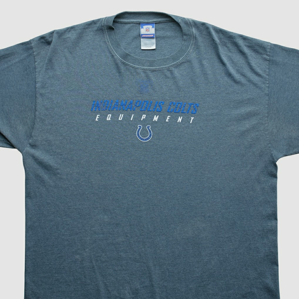 Indianapolis Colts Reebok 2000s Long Sleeve T-shirt - Blue Vintage sale