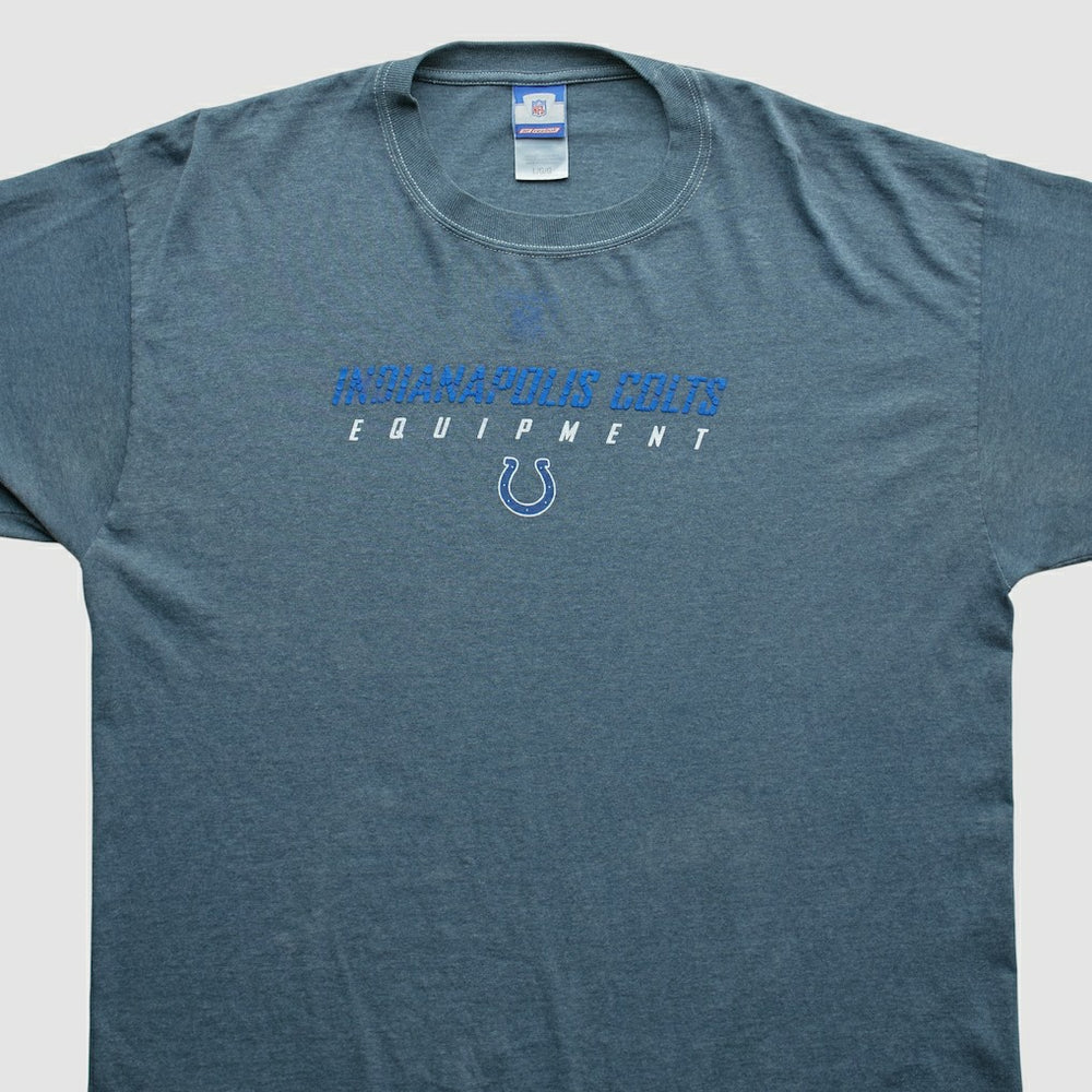 Indianapolis Colts Reebok 2000s Long Sleeve T-shirt - Blue Vintage sale