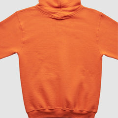 Cleveland Browns Russell 90s Hooded Pullover Sweatshirt - Orange Vintage on sale