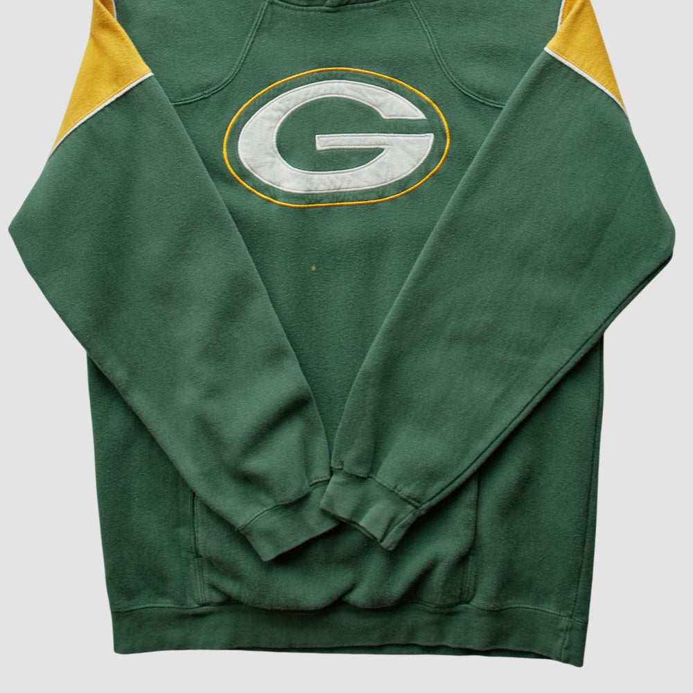 Green Bay Packers NFL 2000s Hooded Sweatshirt - Green Vintage outlet