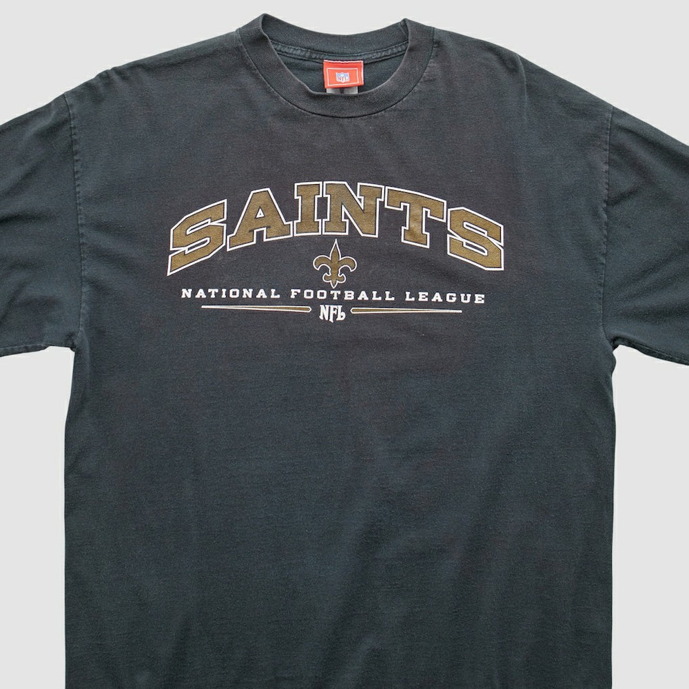 New Orleans Saints NFL 2000s Long Sleeve T-shirt - Black Vintage cheap