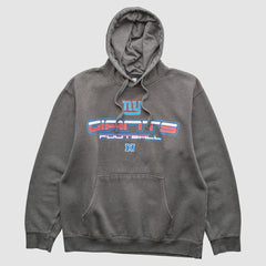 New York Giants NFL 2010s Hooded Pullover Sweatshirt - Charcoal Vintage for sale