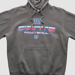New York Giants NFL 2010s Hooded Pullover Sweatshirt - Charcoal Vintage for sale