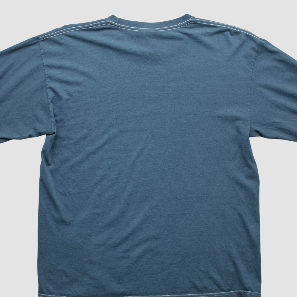 New York Giants NFL 2000s Long Sleeve T-shirt - Blue Vintage for sale