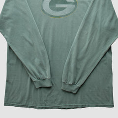 Green Bay Packers 2000s Long Sleeve T-shirt - Green Vintage sale