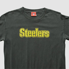 Pittsburgh Steelers NFL 2000s Long Sleeve T-shirt - Black Vintage cheap