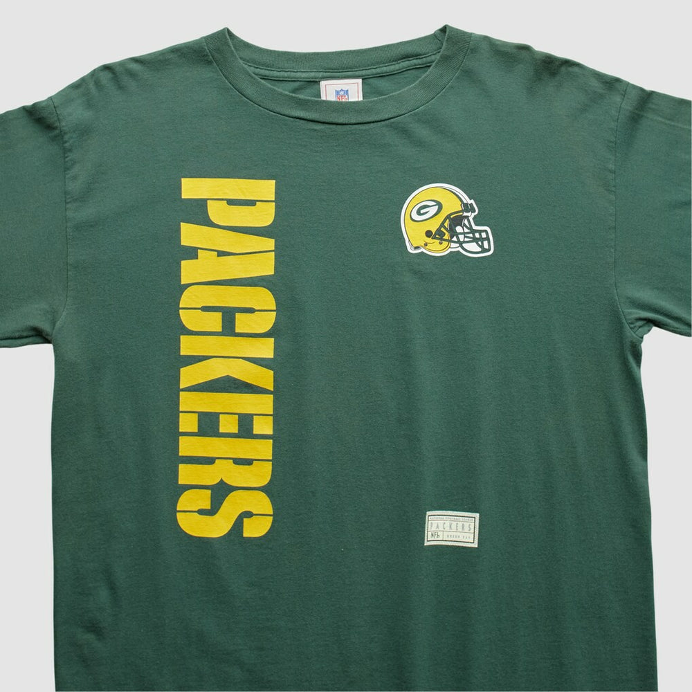 Green Bay Packers NFL 2000s Long Sleeve T-shirt - Green Vintage for sale
