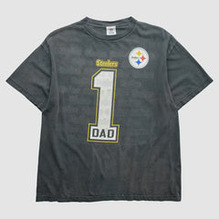 Pittsburgh Steelers 2010s T-shirt - Black Vintage discount