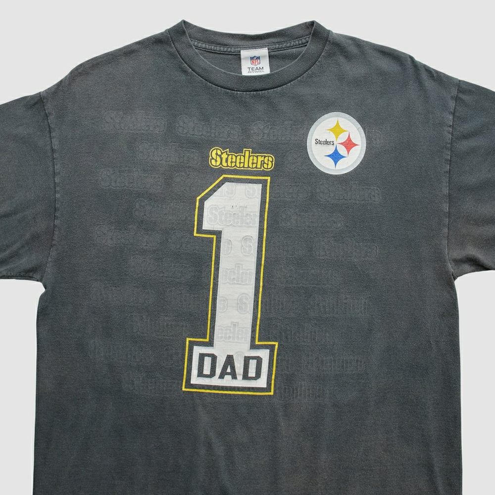 Pittsburgh Steelers 2010s T-shirt - Black Vintage discount