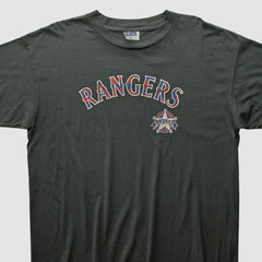 Texas Rangers CSA 2000s T-shirt - Charcoal Vintage