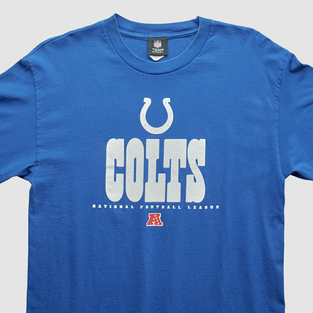 Indianapolis Colts NFL 2010s Long Sleeve T-shirt - Blue Vintage outlet