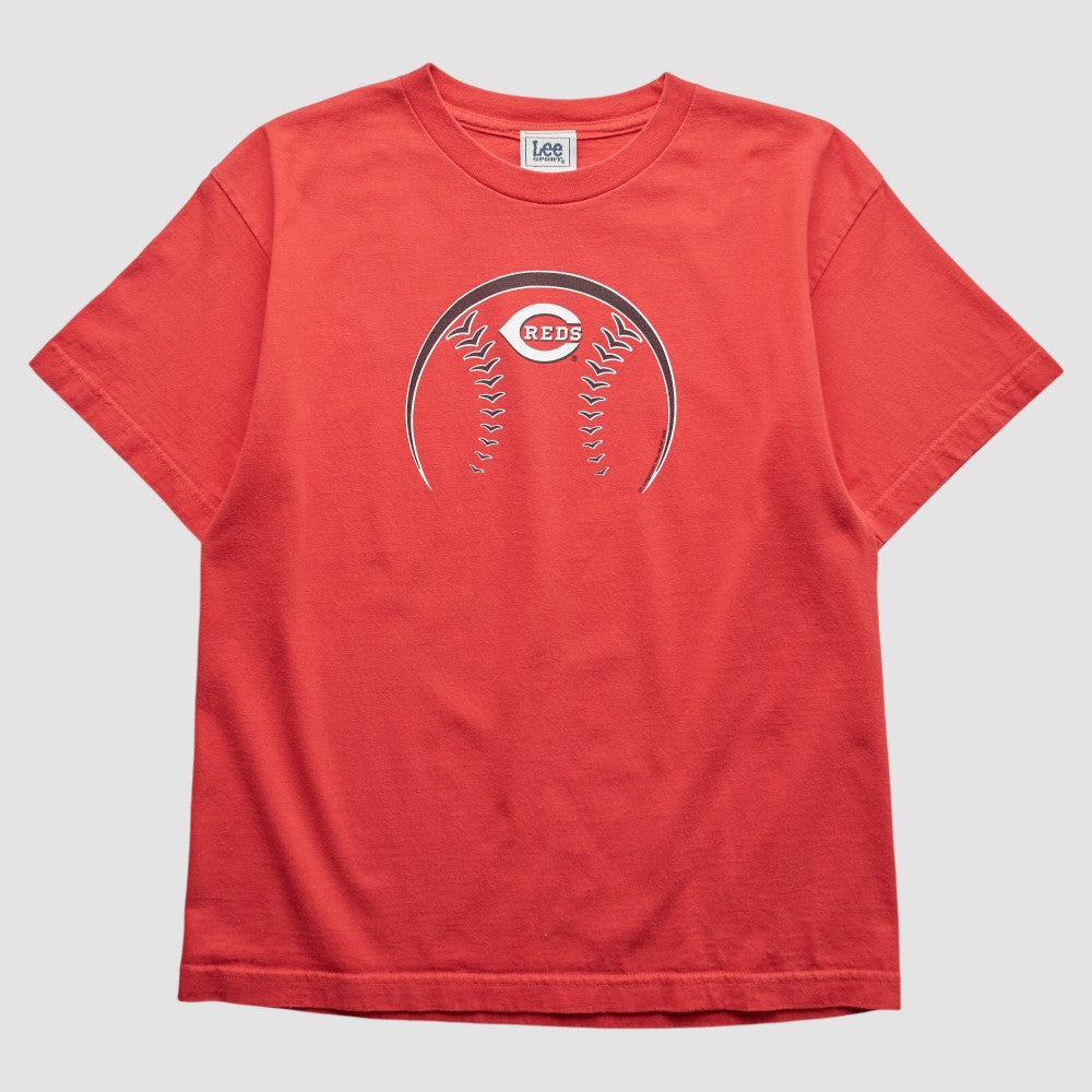 Cincinnati Reds Lee Apparel 2000s T-shirt - Red Vintage