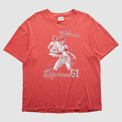 St. Louis Cardinals Hanes 1998 T-shirt - Red Vintage