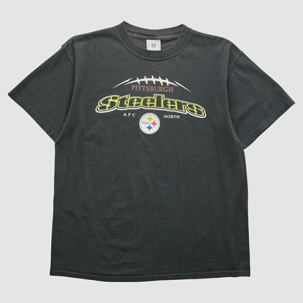 Pittsburgh Steelers 2000s T-shirt - Black Vintage cheap