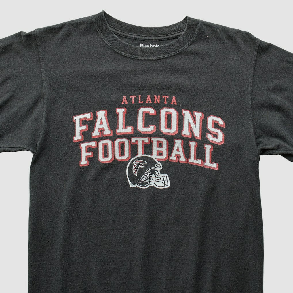 Atlanta Falcons Reebok 2000s Long Sleeve T-shirt - Black Vintage for sale