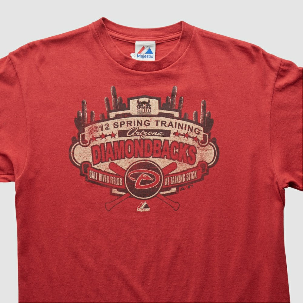 Arizona Diamondbacks Majestic 2012 T-shirt - Red Vintage