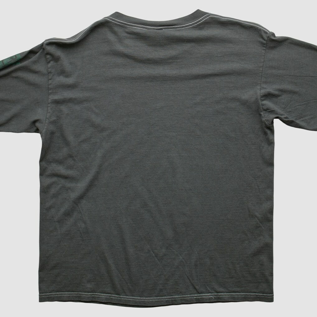 Green Bay Packers NFL 2000s Long Sleeve T-shirt - Charcoal Vintage discount
