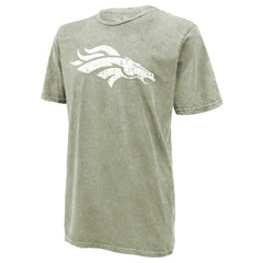 Bo Nix Denver Broncos Majestic Threads Mineral Wash Name & Number T-Shirt - Moss Green outlet