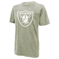 Brock Bowers Las Vegas Raiders Majestic Threads Mineral Wash Name & Number T-Shirt - Moss Green discount
