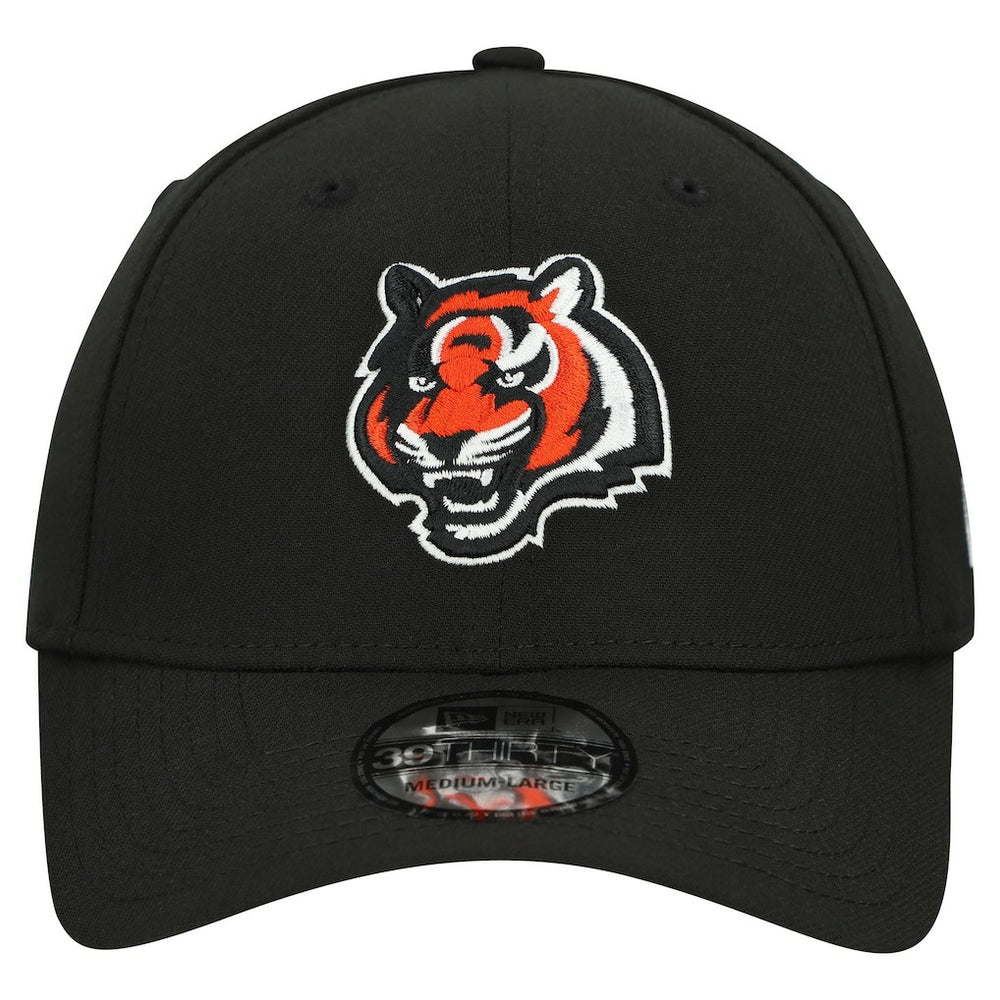 Cincinnati Bengals New Era Main 39THIRTY Flex Hat - Black on sale