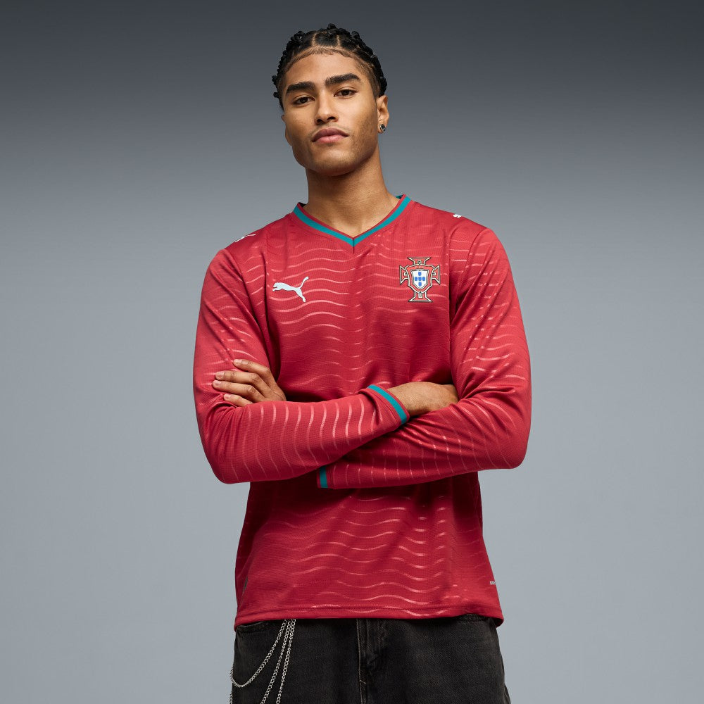 Portugal National Team 2026 Home Replica Long Sleeve Jersey - Red | Puma sale