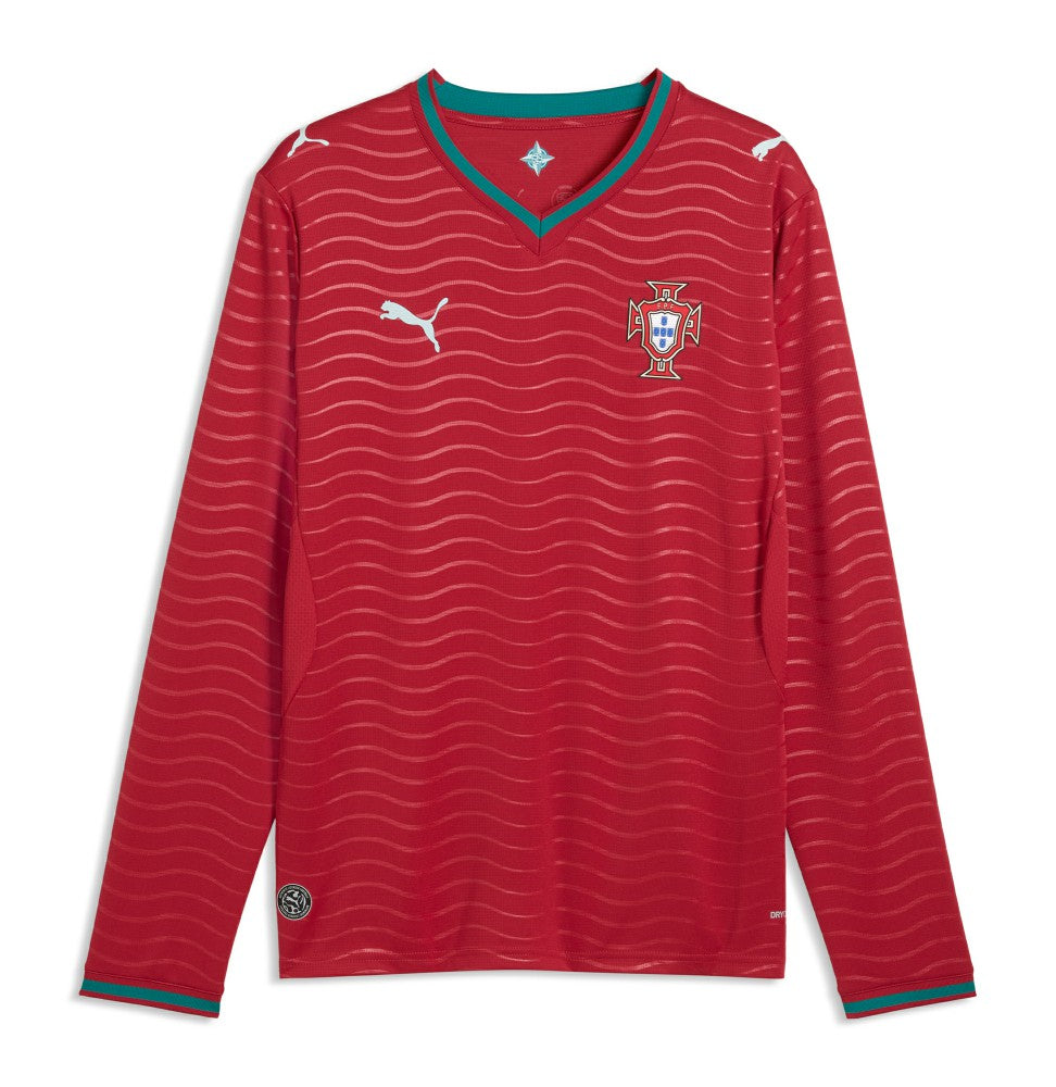 Portugal National Team 2026 Home Replica Long Sleeve Jersey - Red | Puma sale