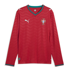 Portugal National Team 2026 Home Replica Long Sleeve Jersey - Red | Puma sale