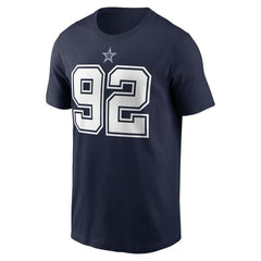 Quinnen Williams Dallas Cowboys Player Name & Number T-Shirt - Navy | Nike cheap